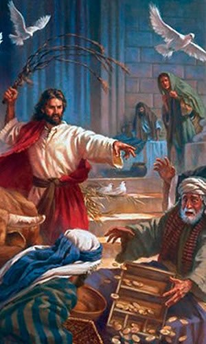 Cuaresma 3 – B | Jesús expulsa vendedores del templo | IQC2021